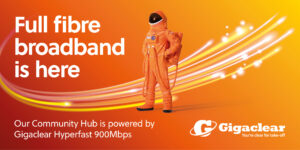 Broadband delivered by Gigaclear